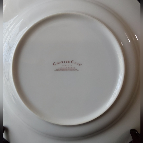 Charter Club Summer Grove Dinner Plate (1) - Picture 5 of 7